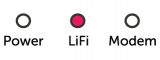 LiFi-RED Solid Middle